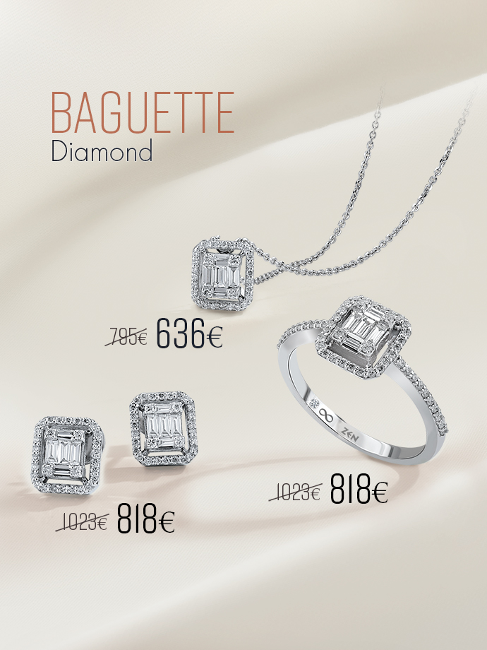 Baguette Diamantring
