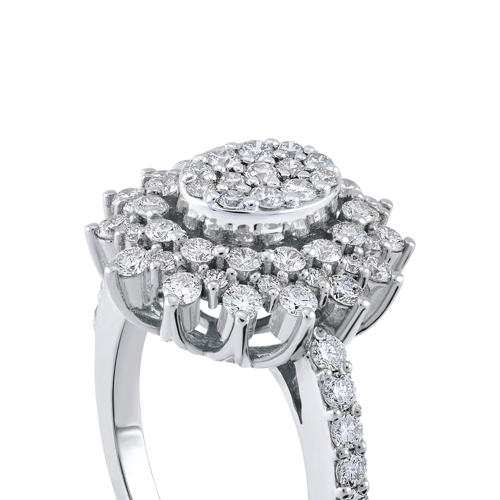 1.21 ct. Designer Diamant Ring