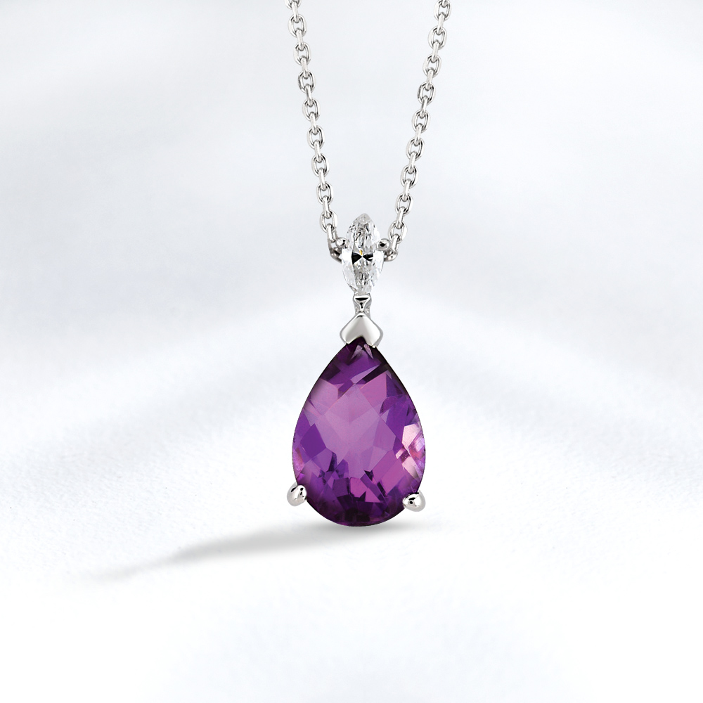 Amethyst Halskette